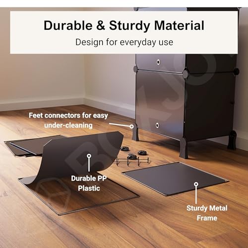 BOXJOY 6 Shelf Shoe Rack