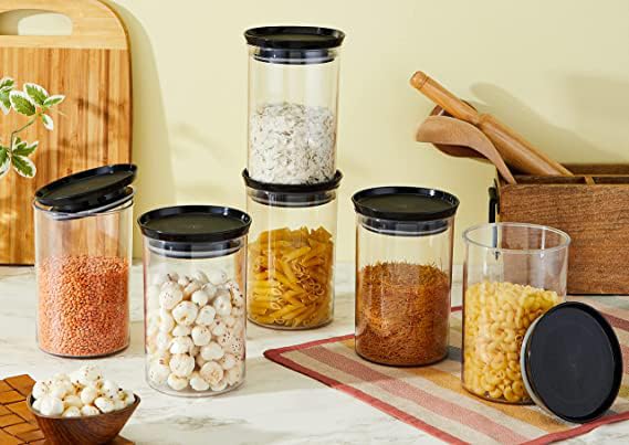 Homeor Plastic Storage Jar