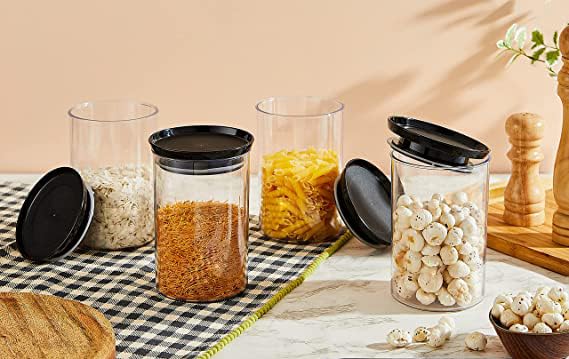 Homeor Plastic Storage Jar