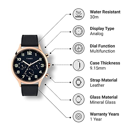Timex Men Analog Blue-TWHG03SMU10 - Image 4