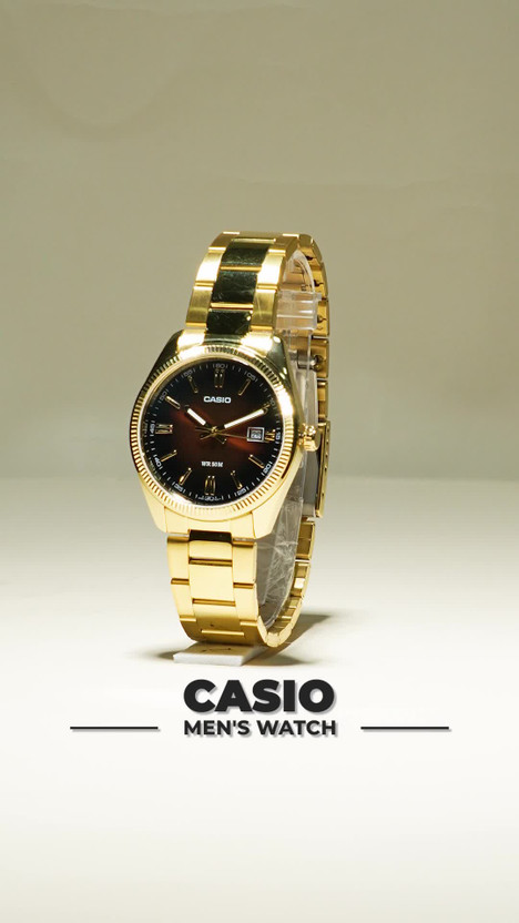 CASIO MTP-1302 Analog Watch - For Men A2375 ( MTP-1302PGC-5AVEF) - Image 2