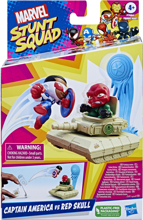 MARVEL Stunt Squad Captain America