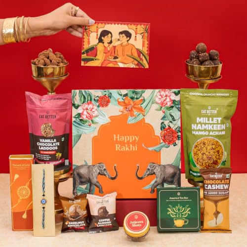 Jumbo Happy Rakhi Gift Hamper