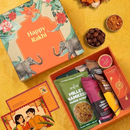 Jumbo Happy Rakhi Gift Hamper