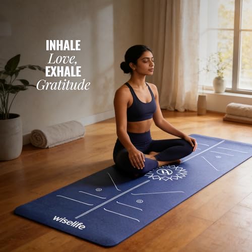 WiseLife Lotus Alignment 10mm Yoga