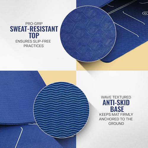 WiseLife Lotus Alignment 10mm Yoga
