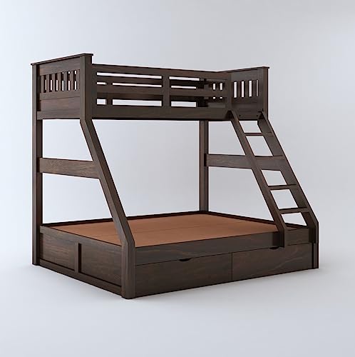 STRATA FURNITURE Sheesham Wood Bunk