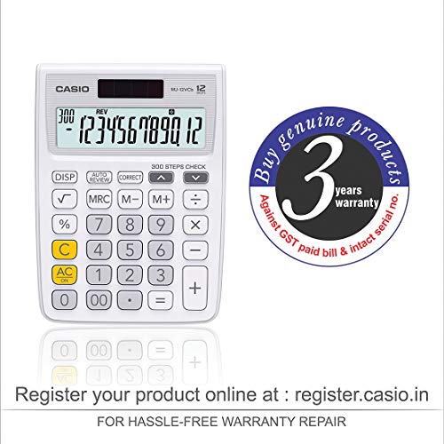 Casio MJ-12VCb-WE 300 Steps Check