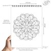 Zen Sangam - Mandala Colouring Book - Young Adults - Experts (Level 5) - Image 2