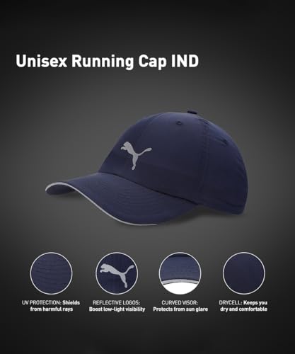PUMA Unisex-Child Baseball Cap (5291918_Peacoat-No.1_Kids) - Image 6