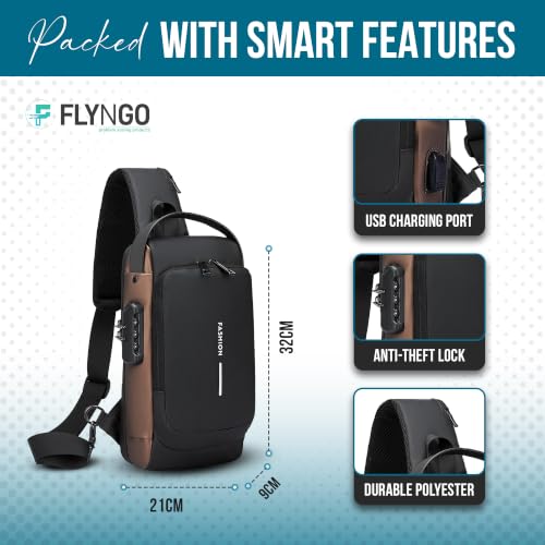FLYNGO Sling Bag for Men