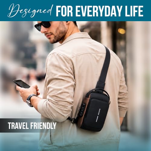 FLYNGO Sling Bag for Men