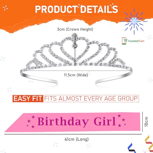 CURATED CART Birthday Tiara Crown