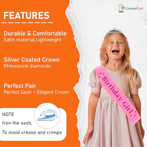 CURATED CART Birthday Tiara Crown