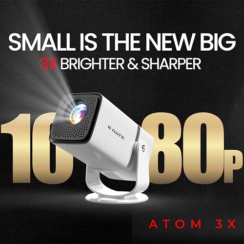 E GATE Atom 3X Projector