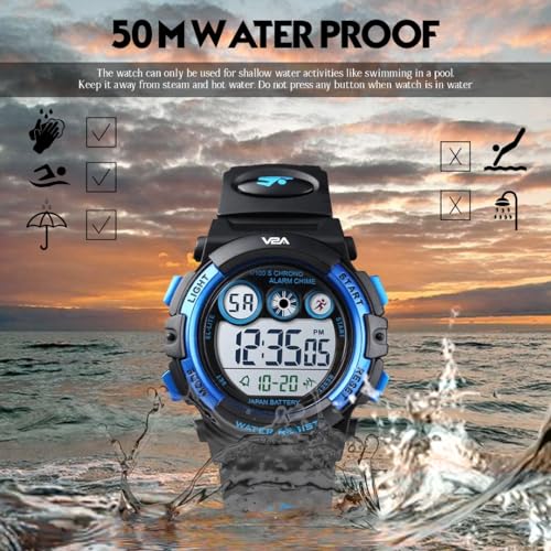 V2A Digital Kids Sports Watch