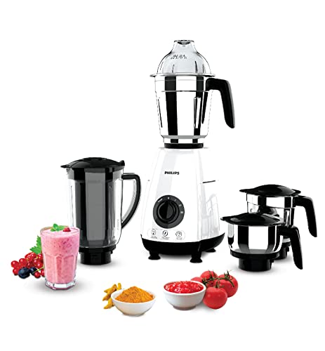 Philips HL7703/03, Mixer grinder 1000W, White