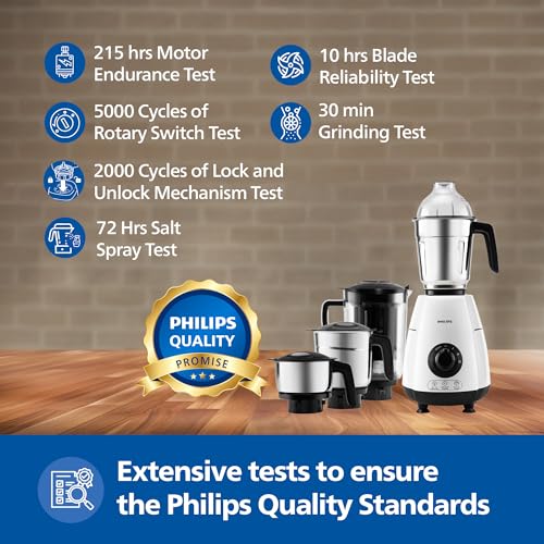 Philips HL7703/03, Mixer grinder 1000W, White - Image 7