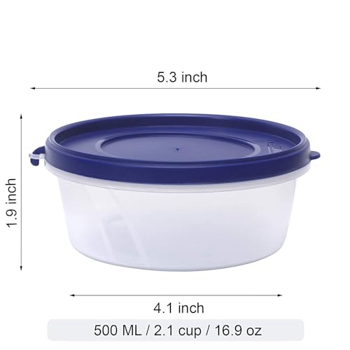 SIMPARTE 500ml Nesterware Round Plastic