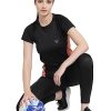UZARUS Womens Dry Fit Workout Top Sports Gym T-Shirt - Image 3