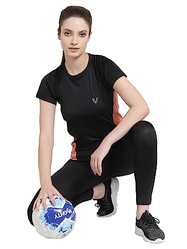 UZARUS Womens Dry Fit Workout Top Sports Gym T-Shirt - Image 3