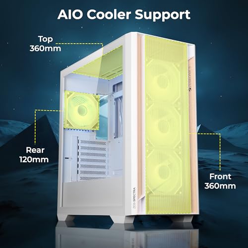 Zebronics Premium Gaming Cabinet, Mid-Tower
