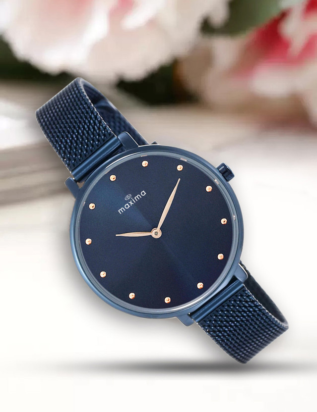 MAXIMA Attivo Blue Dial Two