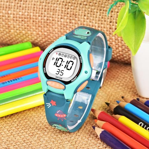 Shocknshop Silicone Round Digital Led