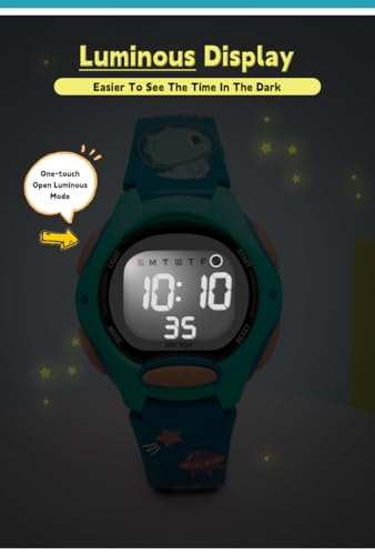 Shocknshop Silicone Round Digital Led