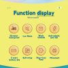 Shocknshop Silicone Round Digital Led