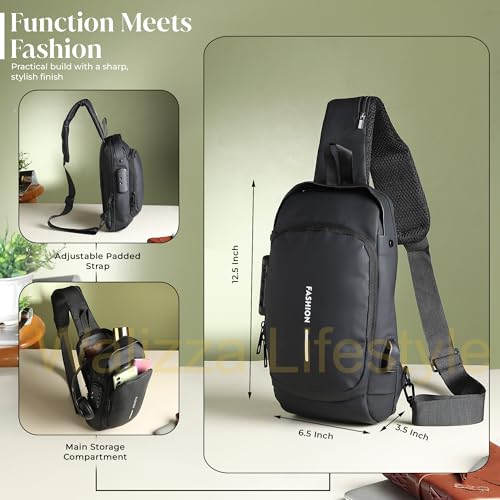 Sling Bag for Men &