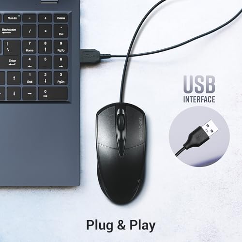 ZEBRONICS Byte Wired Optical Mouse