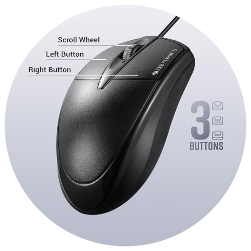 ZEBRONICS Byte Wired Optical Mouse