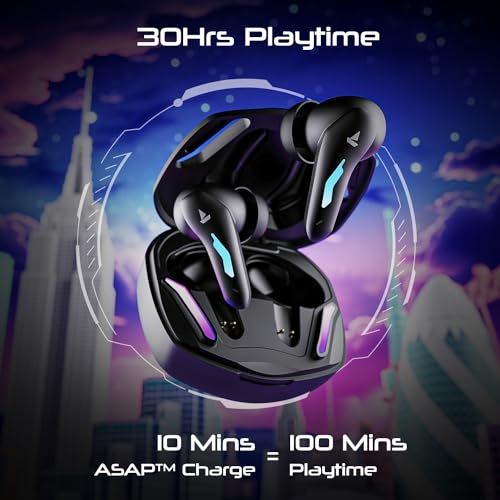 boAt Immortal 100 in Ear TWS Earbuds(Black Sabre) - Image 3