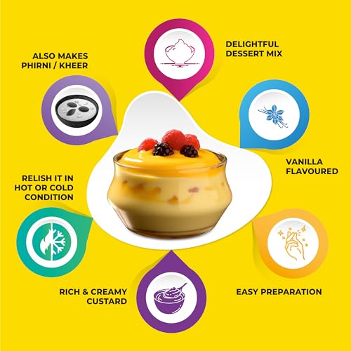 Kwality Custard Powder 1kg, Smooth
