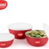 Jensons Steel, Plastic Grocery Container