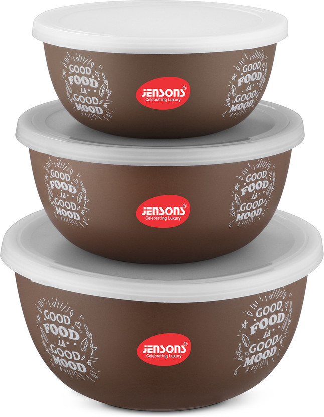 Jensons Steel, Plastic Grocery Container