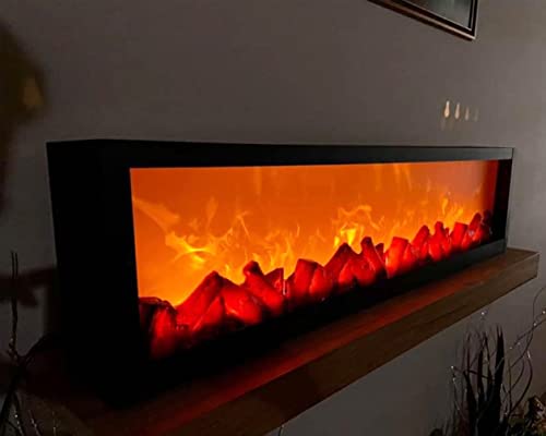 LED Electric Artificial Fireplace, USB