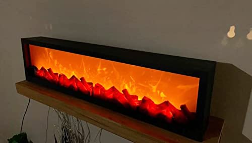LED Electric Artificial Fireplace, USB