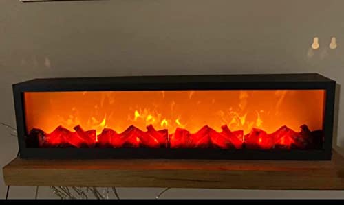 LED Electric Artificial Fireplace, USB