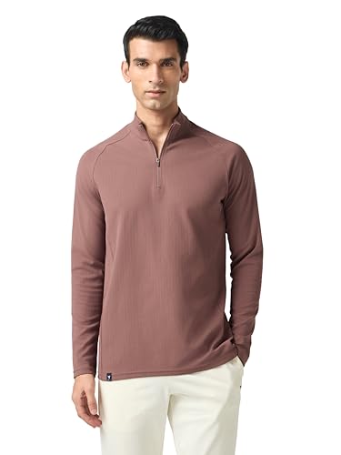 TECHNOSPORT Men’s Solid Slim Fit