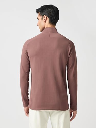 TECHNOSPORT Men’s Solid Slim Fit