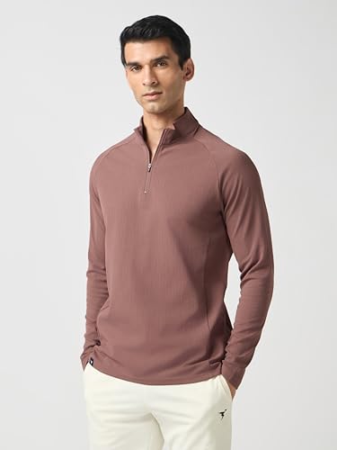 TECHNOSPORT Men’s Solid Slim Fit