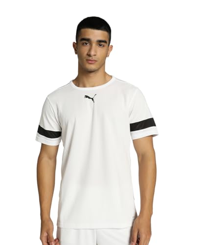Puma Men DRYCELL Polyester Regular Fit teamRISE Football Jersey