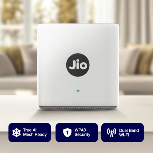 Jio Universal AX6000 Mesh Router | PPPoE | 6000 Mbps | 2000 sq.ft. - Image 5