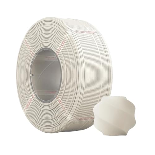 3IDEA Bambu Lab PLA Matte 3D Printing Filament - Bone White, Without Spool 1KG