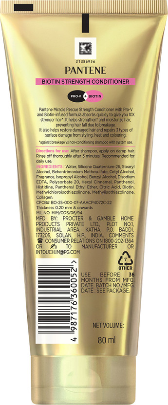 PANTENE Miracle Rescue Biotin Strength