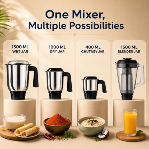 Milton Artis Mixer Grinder, ISI