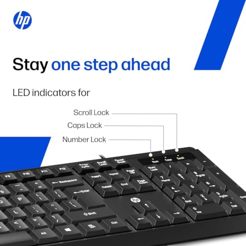 HP KM125 Wired Keyboard