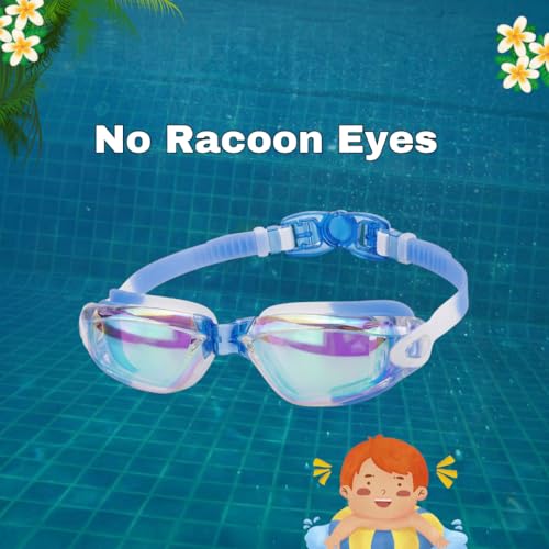 BURNLAB Kids Mirrored Lens Swimming